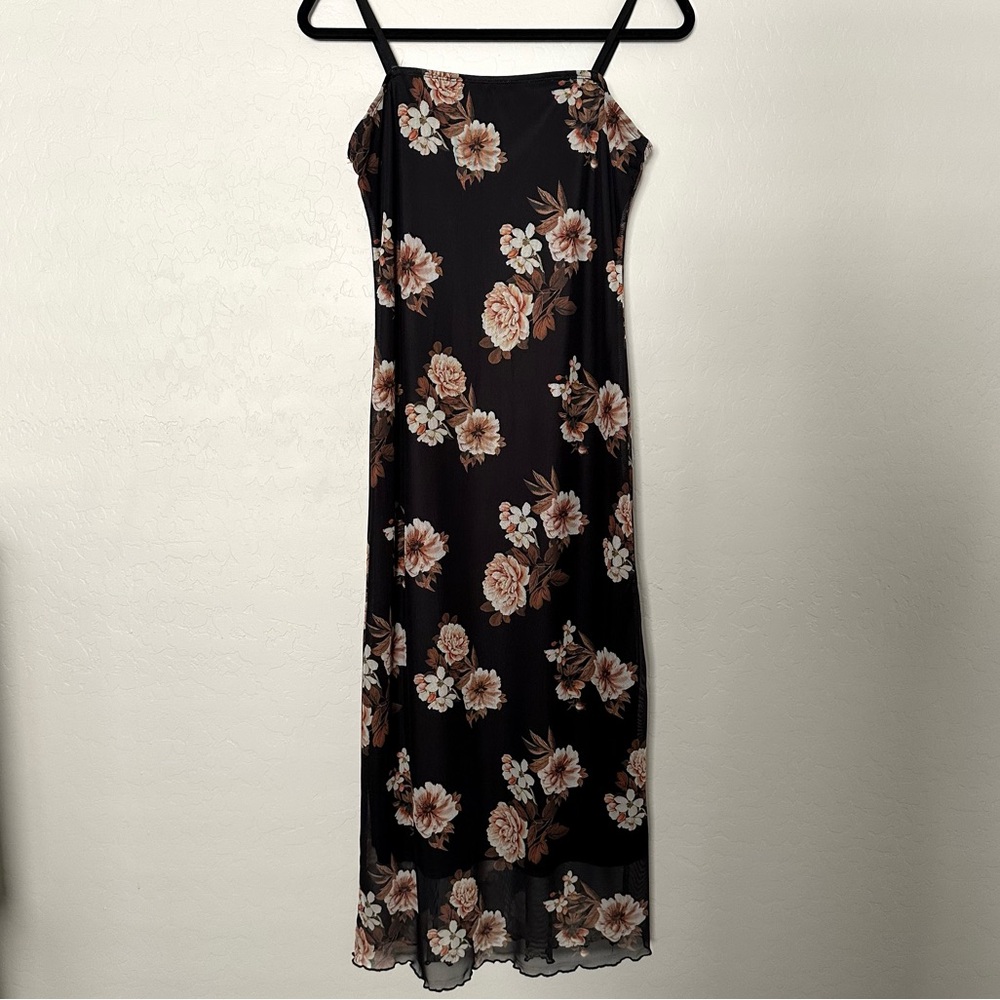 NWT Floral Cami Midi Dress